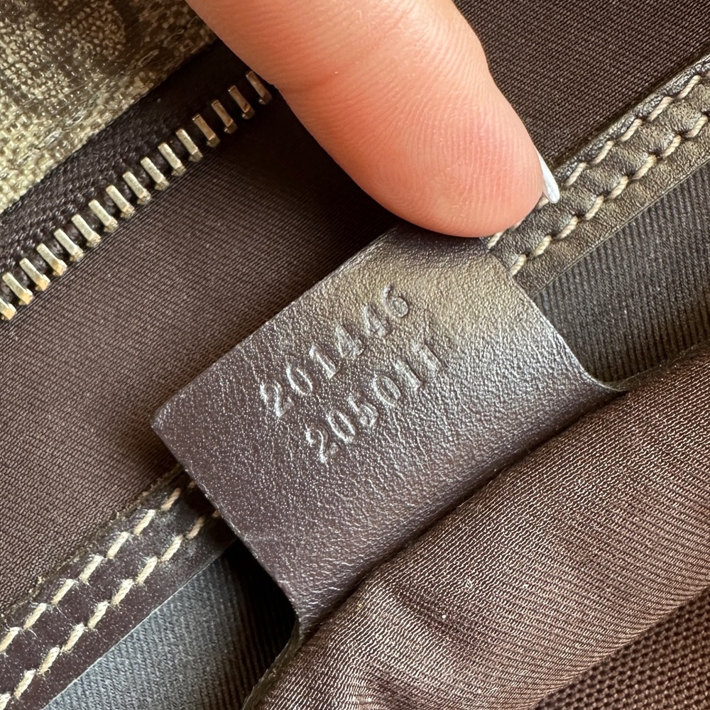 Gucci Beige and Brown Monogram Canvas - Picture 4 of 13